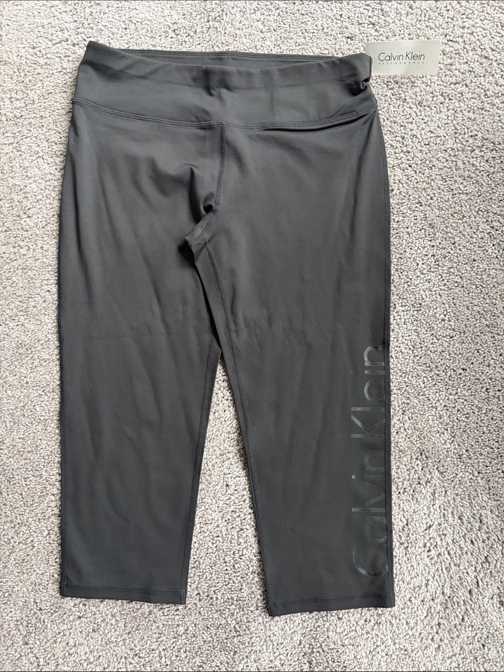 Calvin Klein Black Capri Leggings